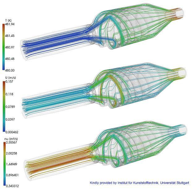 OpenFOAM-Simulation der Polymer-Extrusion – Extrusionswerkzeug 1