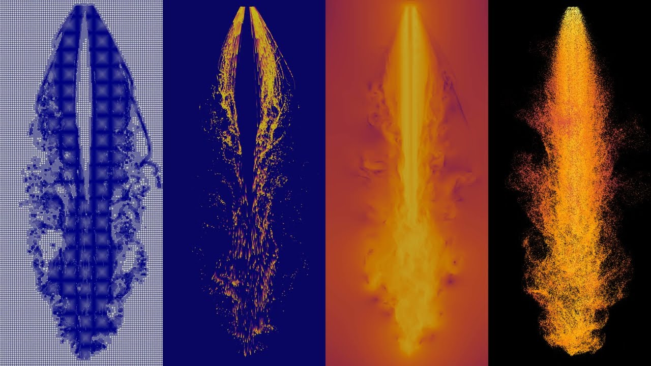 CFD-Spray-Simulation: VoF-zu-Lagrange-Übergang bei der Zerstäubung in OpenFOAM